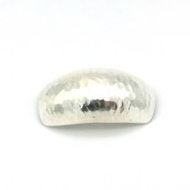 카렌실버 925 은 실버 넓은 빈티지 무늬 파이프 4.5cm 펜던트 목걸이 팔찌 DIY 재료
