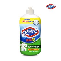 유한락스 파워젤 1L 곰팡이 묶은때제거 젤타입 락스, 유한락스 파워젤1L 2개