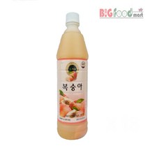 복숭아원액(청솔 835ml), 835ml, 1개