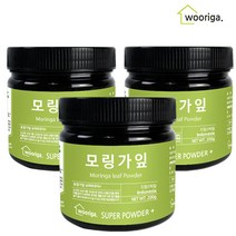 [우리가스토리] 모링가 분말 (고급용기) 200gX3통, 1개