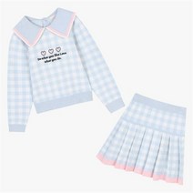 [로엠걸즈(아동)] 로엠걸즈 SH02 스웨터 치마세트2 RGSM22W4Q