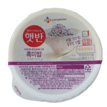 햇반 흑미밥 작은공기, 110g, 6개