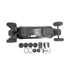 새로운 4 개의 바퀴 SUV 1000W * 2 오프로드 롱보드 부스트 스케이트 보드 전기 스케이트 보드 오프로드 롱보드, 빨간