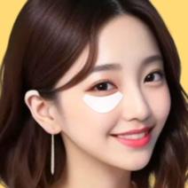 이리야 다크서클 전용 팩 아이 패치 밴드, 1개, 100매