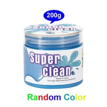 자동차 인테리어 대시 보드 에어 벤트 클리너 젤 워시 모바일 노트북 팬 코너 갭 먼지 제거 슬라임, 01 200g Random Color