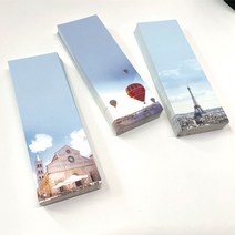 원더러스트 하늘을 담은 무지택 책갈피3종, 03_크로아티아 두브로브니크B 30매