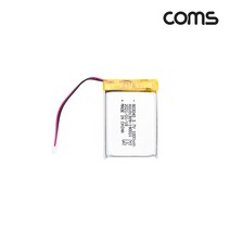 리튬폴리머 3.7V 803040 충전지 배터리 1000mAh, 1개