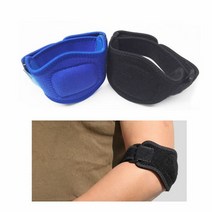 헬스 팔꿈치 보호대 엘보 테니스 엘보우 골프 아대 밴드, 블랙_W2B762B