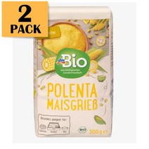 dmBio 디엠 폴렌타 옥수수 세몰리나 500 g x 2팩, 500g, 2개