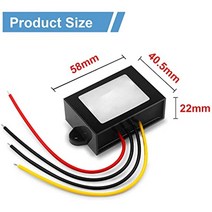 강압기 DC 컨버터 감속기 30-90v 24v 60v ~ 스텝 다운 벅 3A dc 전압 조정기 골프 카트 자동차 장치 용, 01 30-90v_01 24V