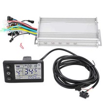 컨버터 변환기 호환 부품 모터 24V 36V 48V 60V 450W 1000W 전기 자전거 스쿠터 컨트롤러 LCD 디스플레이, 1개, 05 36V 1000W 15Tubes, 한개옵션1