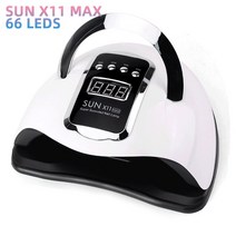 2GIDA 네일아트드라이어 강력한 UV LED 램프, 11.SUN X11 MAX White - UK plug