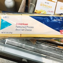 슈레이버 아메리칸 슬라이스 치즈 2.27kg, 단품, 단품