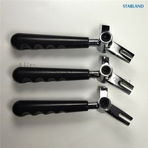 소프트 아이스크림 기계 소프트아이스크림 콘아이스크림 메이커 3조각 곡선 핸들 액세서리 아이스크림 제조, 한개옵션0