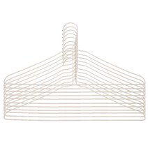 국내생산 신형 세탁소옷걸이 철사 코팅옷걸이 검정색 백색, 세탁소(신형백색)1개