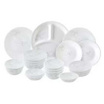 코렐 모닝브리즈 디너웨어 국 밥 접시 세트 17개