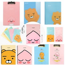 카카오 프렌즈 파일 클립보드 스프링 화일 미니 파일 라이언 어피치 무지 튜브, 옵션02 쫄대화일