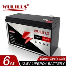 인산철파워뱅크 4000 cycles12v 6ah lifepo4 배터리 낮은 자체 방전 lifepo4 낚시