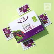 프레시데이 자연그대로 정읍 토종 오디즙 선물세트 90봉 100ml, 오디즙/90봉