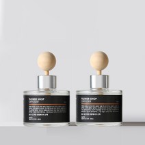 차량용 방향제 블랙베리 블랑쉬 세티즈 자동차 디퓨져 100ml x 2, 니치차량용100더블_플라워샵, 2개