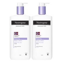 뉴트로지나 릴랙싱 바디 로션 라벤더향, 450ml, 2개