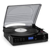 Auna 턴테이블 Tt 186 Dab Dab+ Fm 라디오 블루투스 기능 벨트 Ctt2