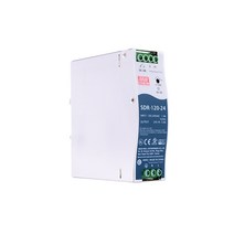Mean Well SDR 120 24 DC 24V 5A 120W 단일 출력 산업용 DIN PFC 기능 공급 장치, 01 24V_01 120W