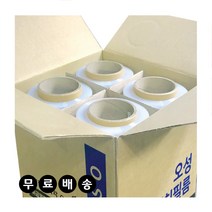 오성 공업용랩(4EA) 스트레치필름 포장랩 산업용랩, 20micx350M(4EA)