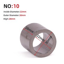 범용 32mm 38mm 45mm 50mm o-ring 오토바이 배기 머플러 파이프 이스케이프 링크 파이프 석면 가스켓 for motocross atv honda, 8번