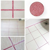 다양한 색상 타일 줄눈시공 곰팡이제거 바닥용 셀프줄눈 보수제 화장실, 골드펄
