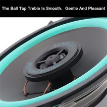 부메스터 포칼 자동차 차량 스피커 범용 자동차 HiFi 동축 스피커 차량 도어 오디오 음악 스테레오 전체 범, 01 4 inch
