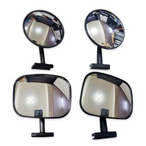 원형광각미러/사각광각미러/ㄷ자/ㄱ자/옵션/1개/광각미러/보조사이드미러/그랜드스타렉스/스타렉스/사각지대/어린이집차/학원차/특장차/택배차/포터2/봉고3/화물차/특장차광각미러/사, B타입 원형광각미러-디귿자