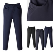 애니진 가을 합포원단 마담의류 밴딩팬츠 중년여성 빅사이즈 바지 1139