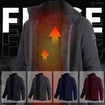 겨울/FW남성웰파보아털웜베이직플리스자켓/레져/등산/아웃도어/작업복/4칼라