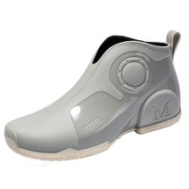 레인부츠 반부츠 패션 장화 남자 야외 낚시 신발 펑크 발목 고무 부츠 방수 차단 물 Wellies 주방 사이즈 39-44