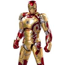 마블 아이언 맨 mk42 어벤져스 마크 시리즈 액션 피규어 선물, MK1워머신