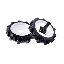 경운기 로터리 타이어 바퀴 농업용 4륜 트렉터, 400-8휠 높이 400mm(무축 모델), 1개