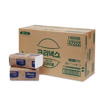 크리넥스 드라이셀 핸드타올/47201/47222/47223, 크리넥스 드라이셀 스탠다드 F250 250매16밴드