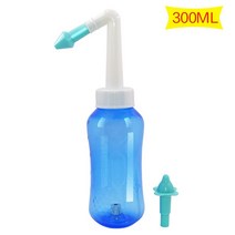 70ML300ML500ml 비강 클리너 워시 코 깨끗한 부비동염 민감성 건강 관리 알레르기 방지 네티 포트, 02 300ML