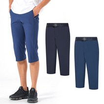 콜핑 남성 여름 절개 7부 스판 등산 반바지 2002PK990M