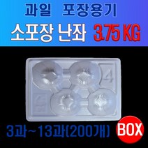 과일포장용 소포장 난좌 (배/사과/복숭아), 9과, 200개
