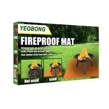 바베큐 화재 담요 캠핑 내화 천 fire pit mat 피크닉 bbq pad 스토브 그릴 매트 담요 fiberglass ember mat rug
