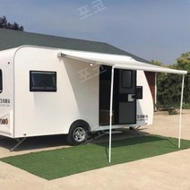 RV SUV 자동차 사이드 어닝 대형 캐노피 텐트 타프, 220볼트 모터 리모콘