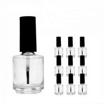 CMCOSMETIC 네일 폴리쉬 공병 투명 15ml 10개입