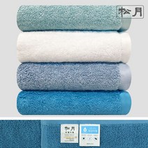 송월타올 항균 프리미엄무지40 170g 세면타올 기념수건, 1매, 터키스