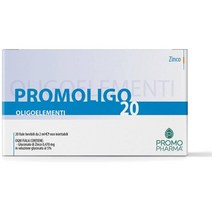 Promotion PROMOLIGO 20 -ZINGO- 필수 트레이스 요소 - 아연 - 글루텐 -20 바이알 2 ml, 5개