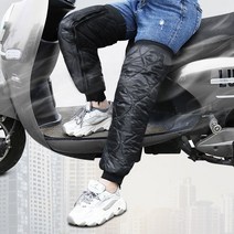 오토바이 겨울 방한무릎토시 라이더용 패딩레그워머 등산 캠핑 무릎패딩 발토시