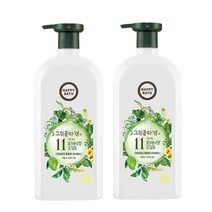 일루몬트 (1+1) 해피바스 그린콜라겐 바디워시 바질 & 시트러스향