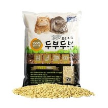 테비 두부두부 7L X 6개 고양이모래 두부모래 일반입자 4종, 두부두부 일반입자 7L x 6개(오리지널)