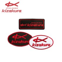 거상코리아 키자쿠라-와펜/낚시패치 로고와펜, 타원화이트-082825